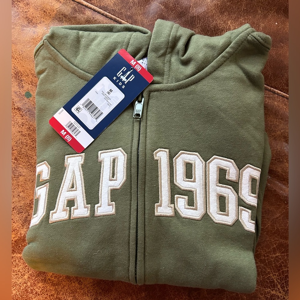 GAP kids zip up sweatshirt